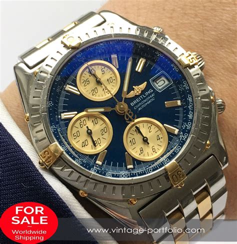 breitling watch gold|gold breitling watch vintage.